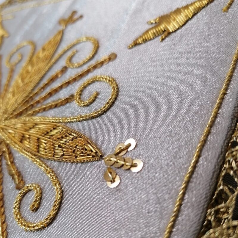 Hand embroidered chalice cover